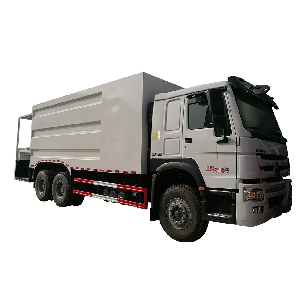 12-15 Cbm 구두약 트럭