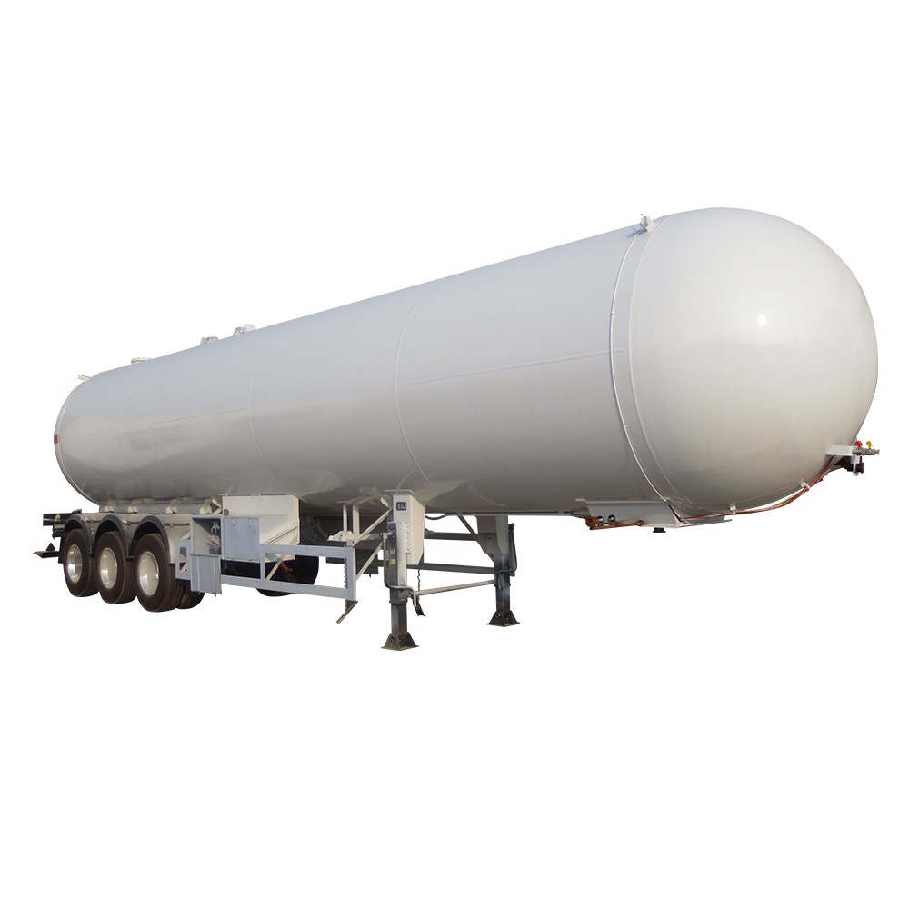 58.5 M3 24.5 Ton Lpg 탱크 세미 트레일러