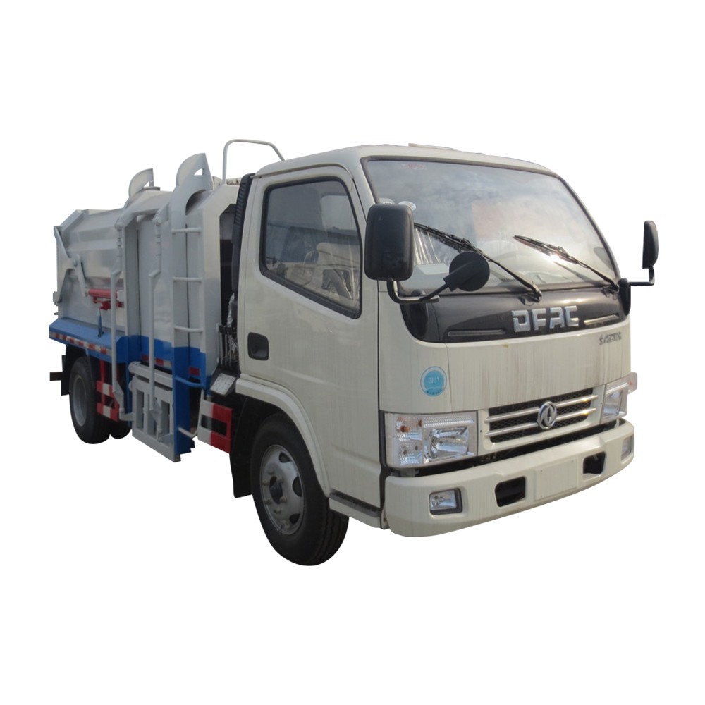 Dongfeng 6 Cbm 쓰레기 수거 차량