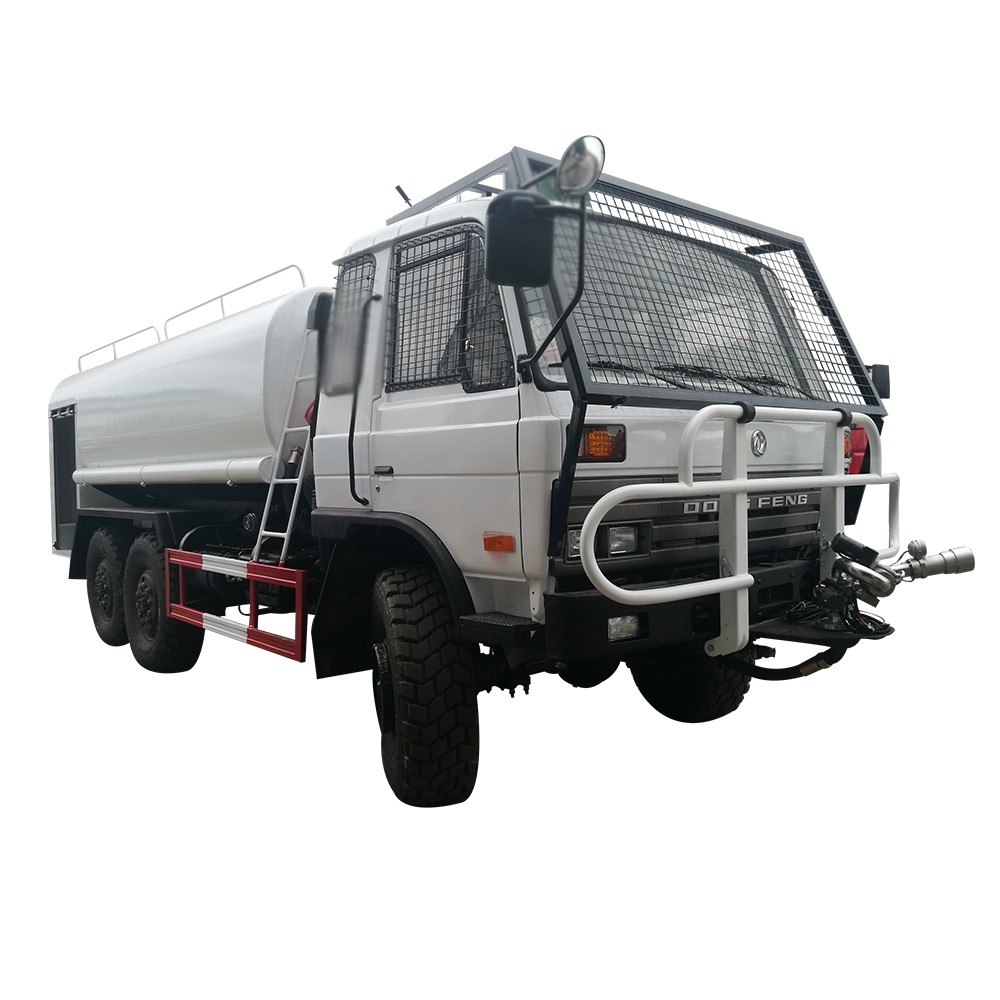 Dongfeng 6 * 6 물 유조선 트럭