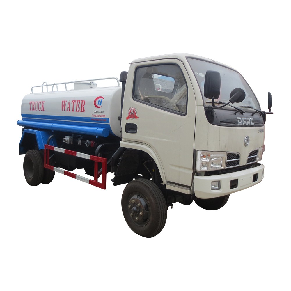 Dongfeng 4 * 4 물 탱크 트럭 3000 리터